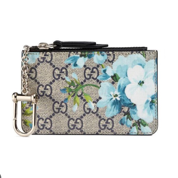 Gucci Handbags - Gucci Floral GG Key Pouch